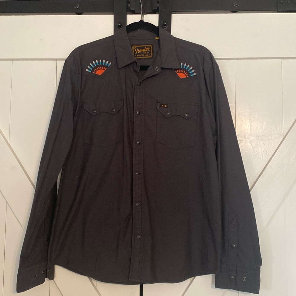 Howler Brothers Pearl Snaps - Sunbeam - M